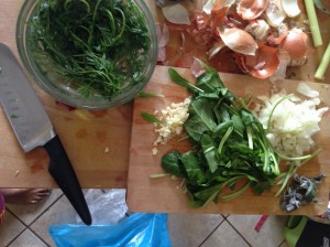 Prepping for a meal has always been a favorite part of cooking for me. 
