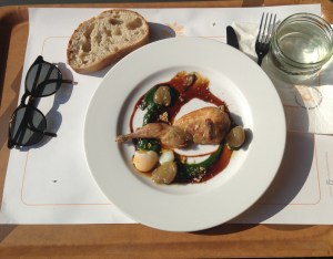 My lunch today was delicious.  